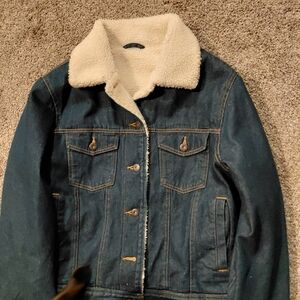 Sherpa Lined Denim Jacket